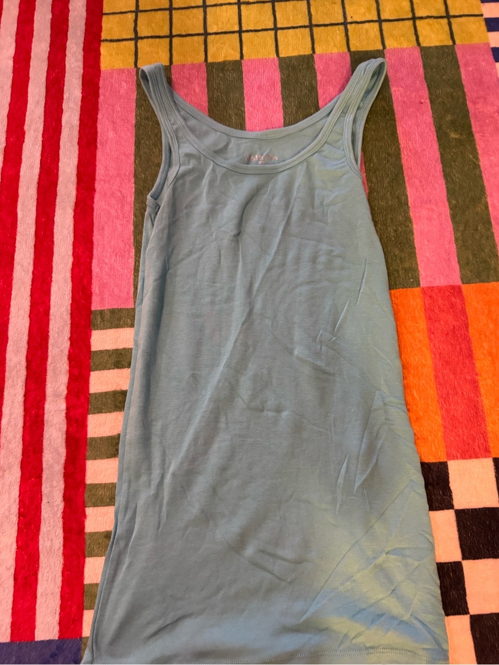 Merona Light green Scoop Neck Tank Top